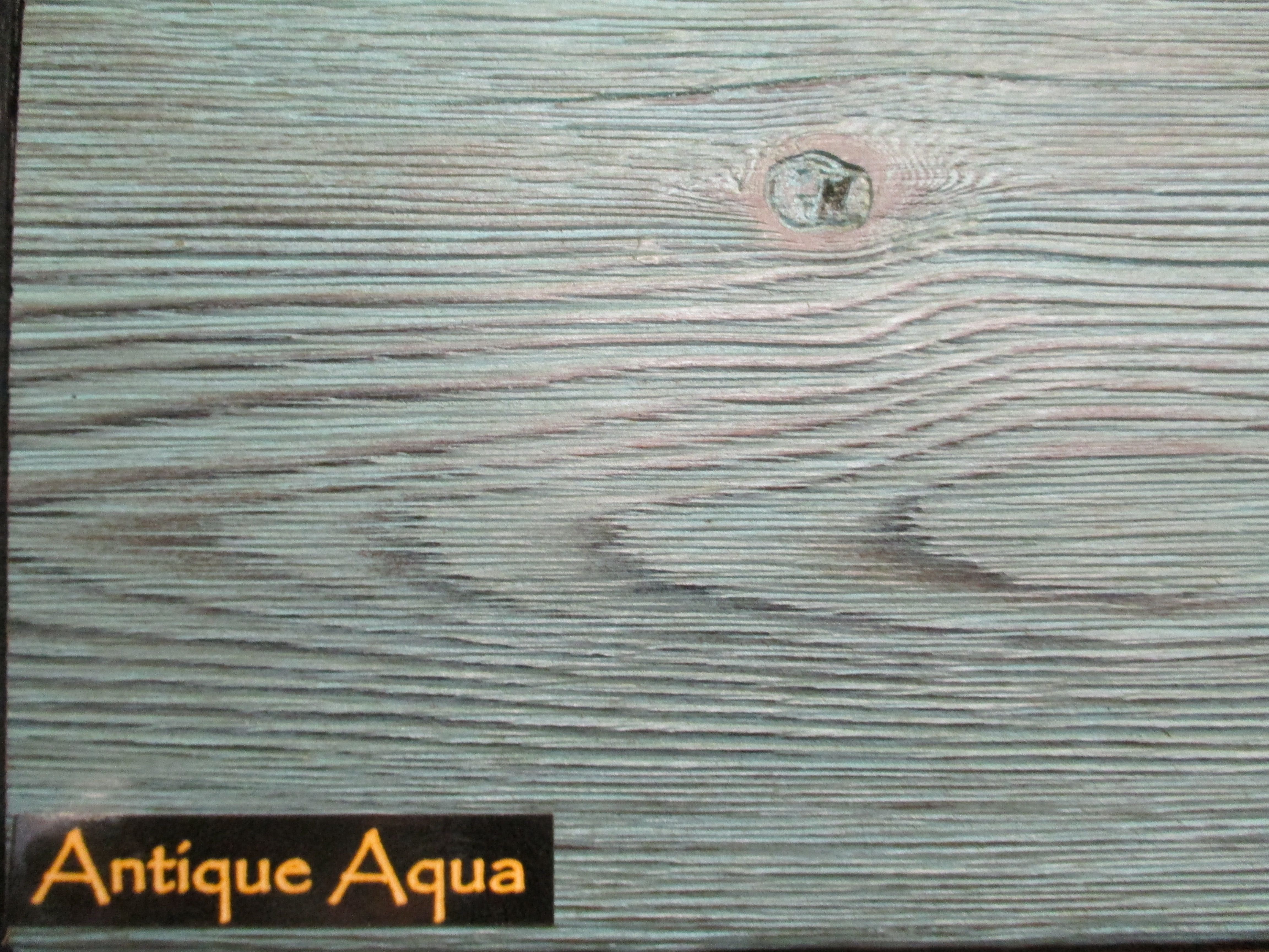 Antique Aqua Pine Tongue and Groove